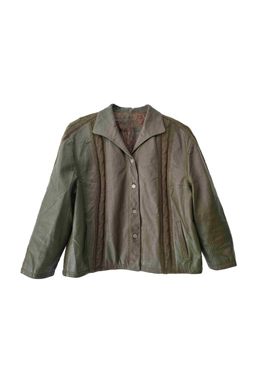 Veste en cuir
