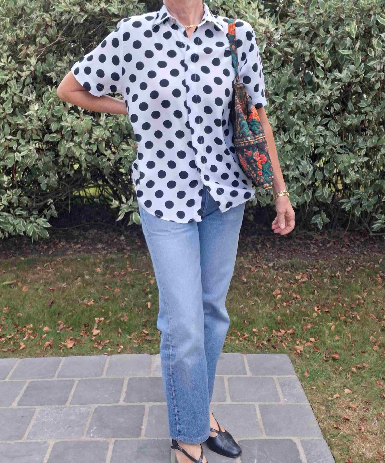 Polka dot shirt