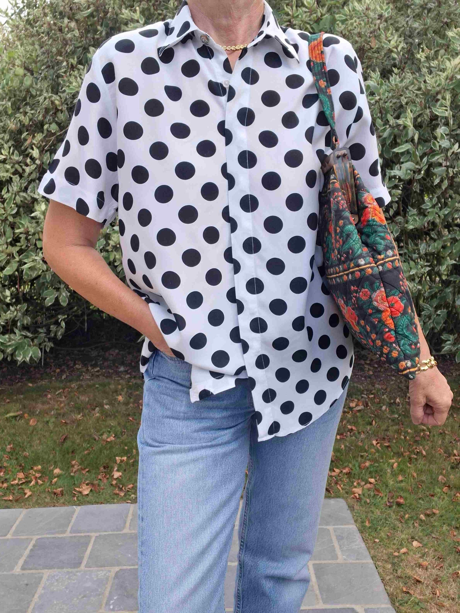 Polka dot shirt