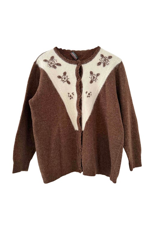 Wool cardigan