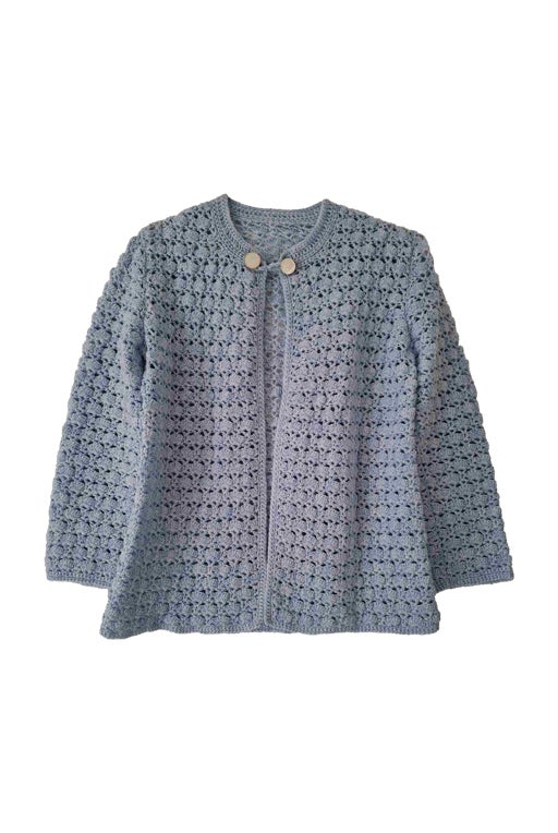 Crocheted cardigan