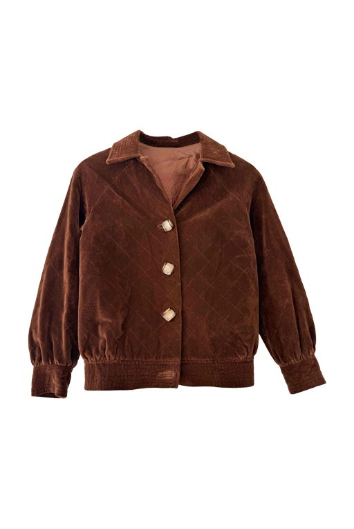 Veste en velours