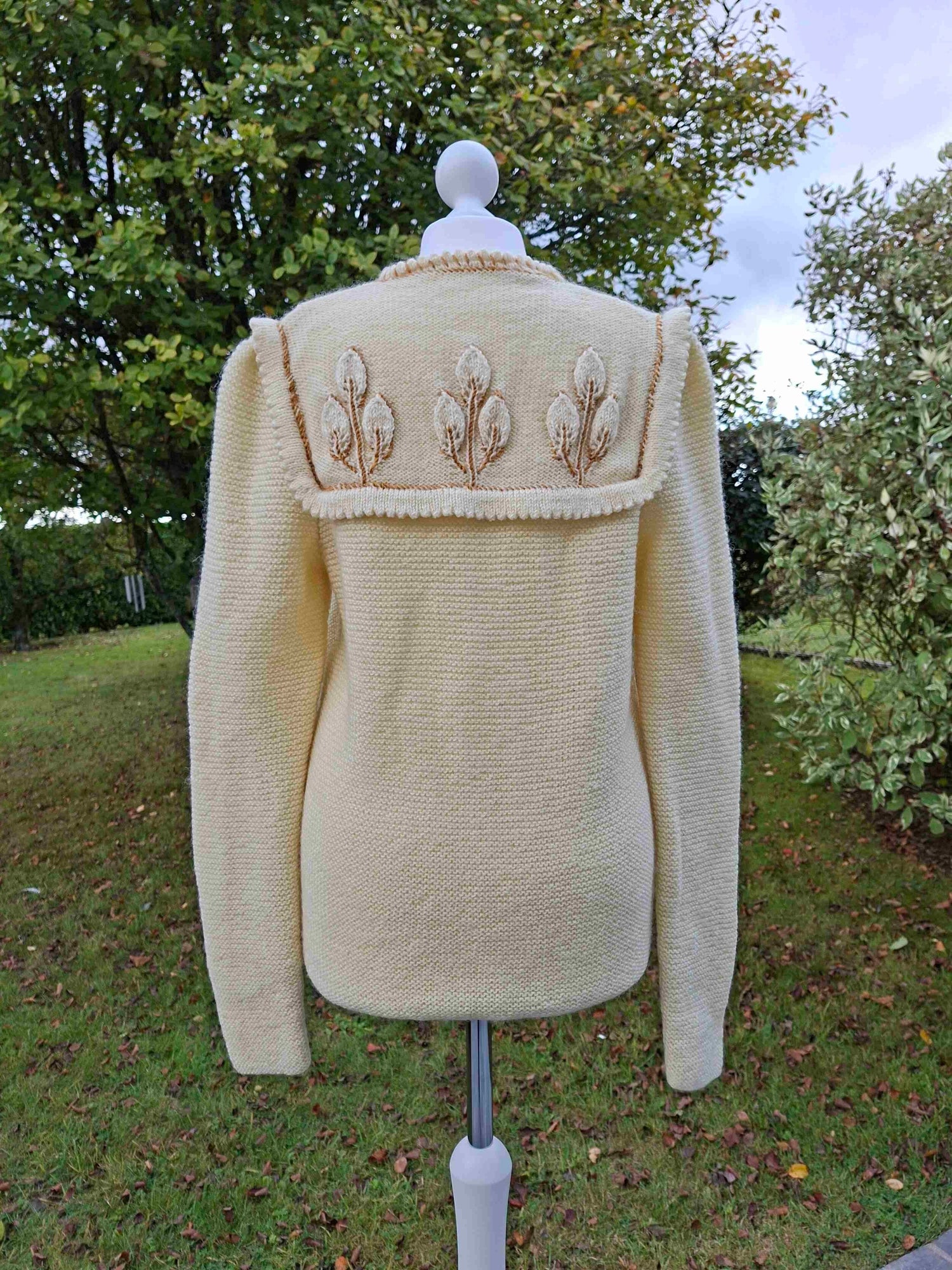 Wool cardigan