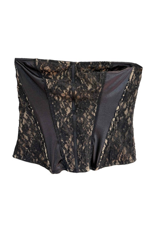 Lace bustier