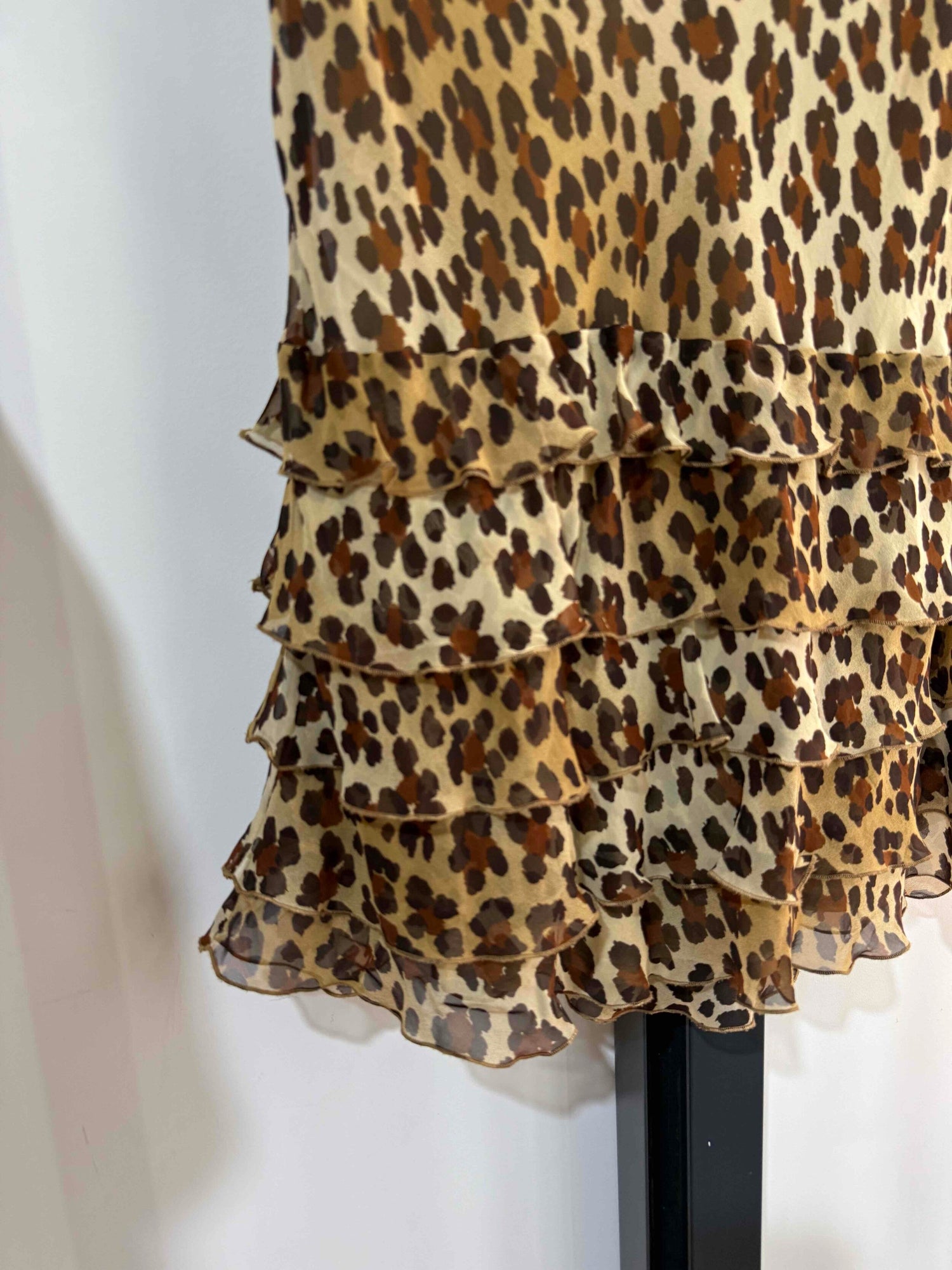 Moschino leopard skirt