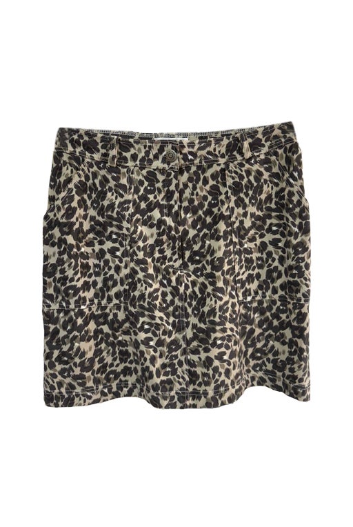 Leopard skirt