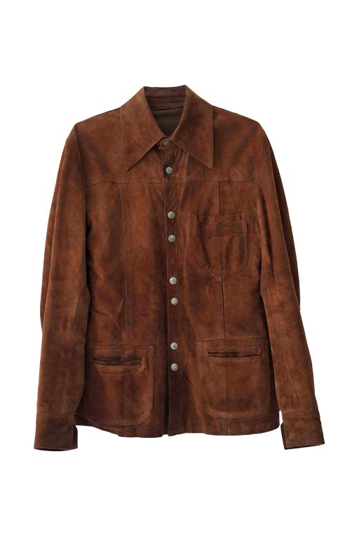 Veste en daim 70's