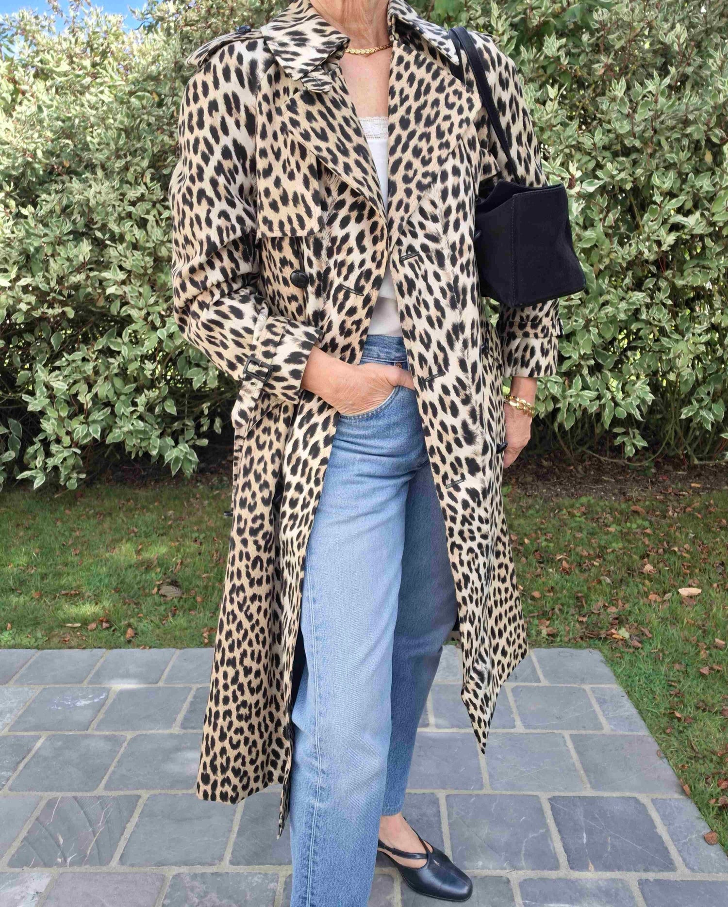 Trench léopard 90's