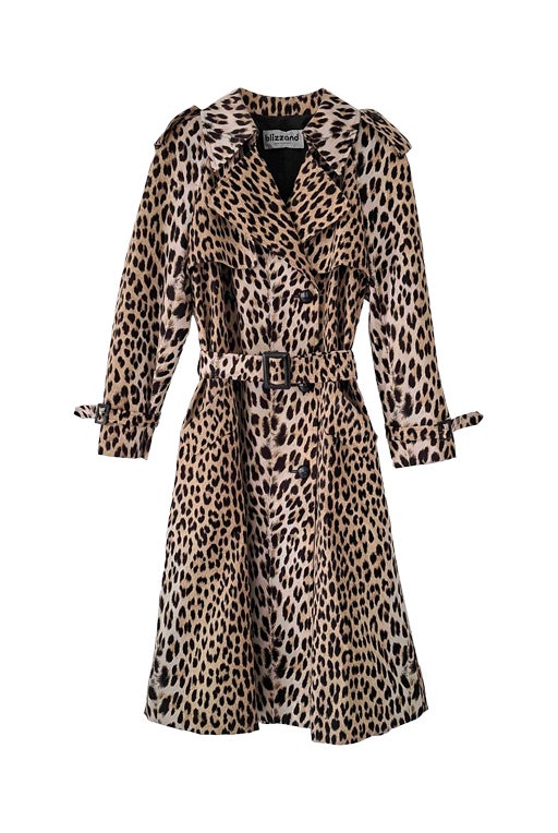Trench léopard 90's