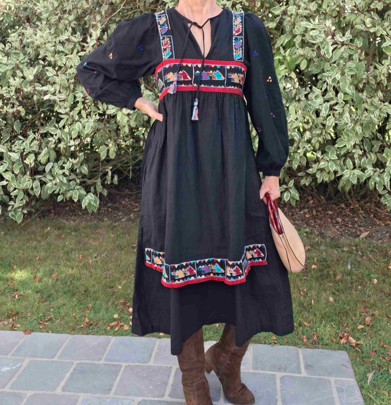 Embroidered dress