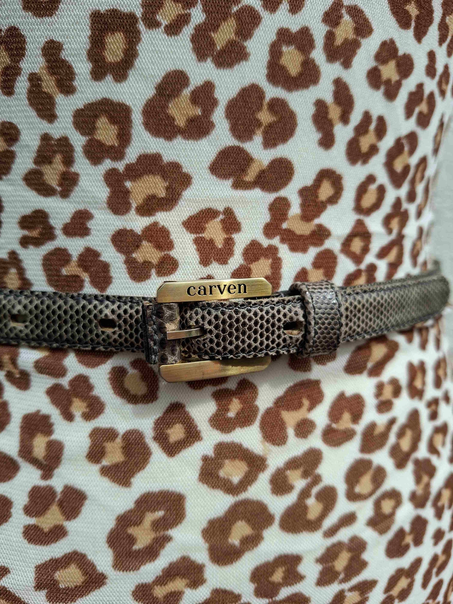 Carven belt