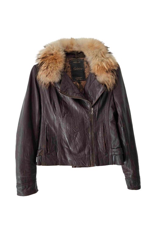 Veste en cuir