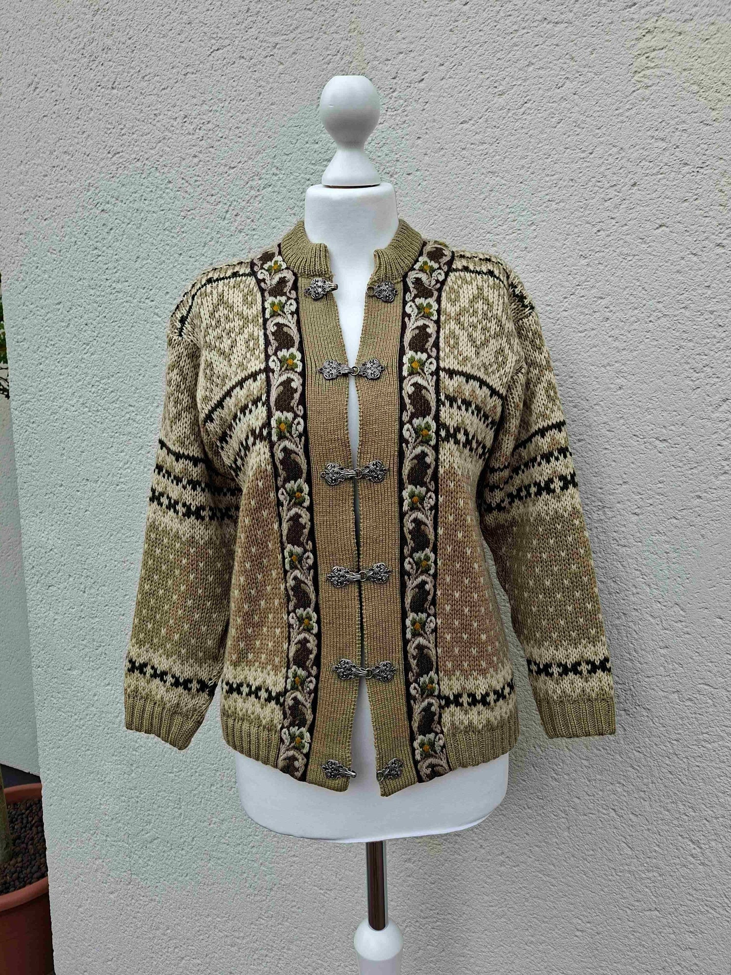 Wool cardigan