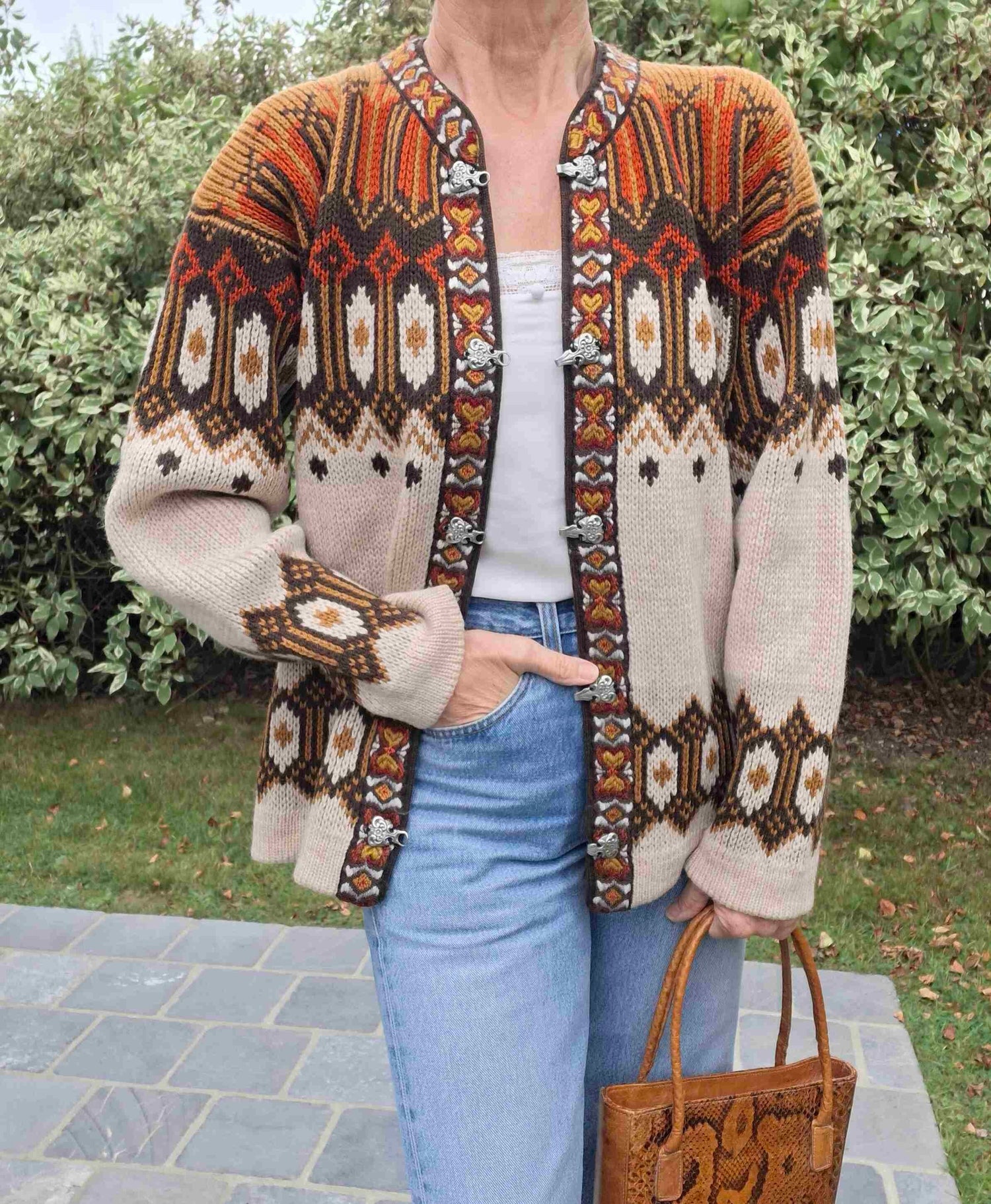 Wool cardigan
