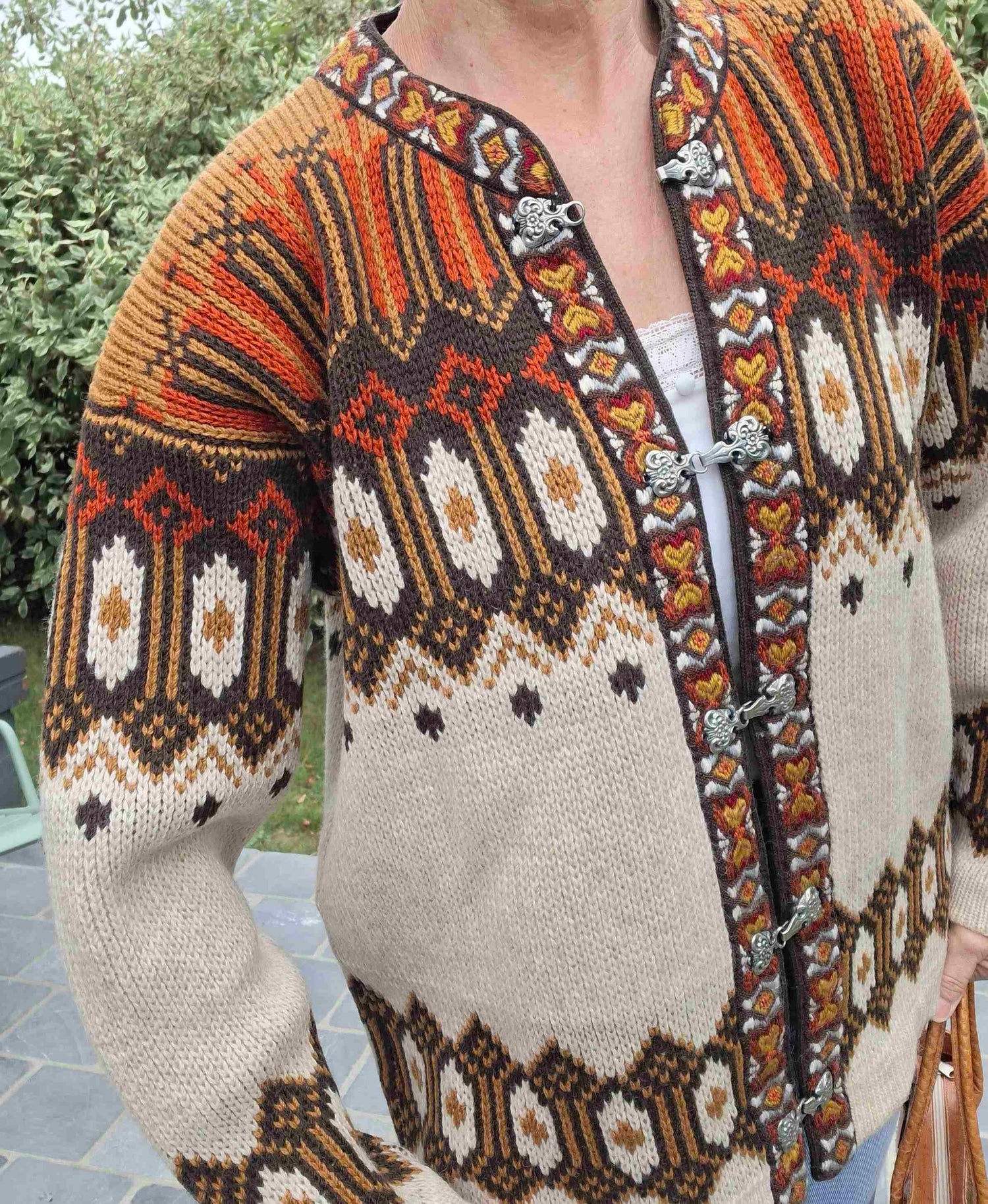 Cardigan en laine