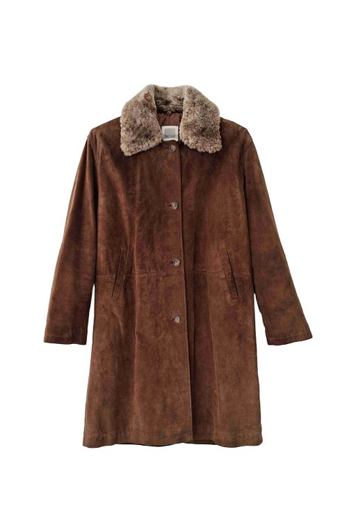 Manteau en daim