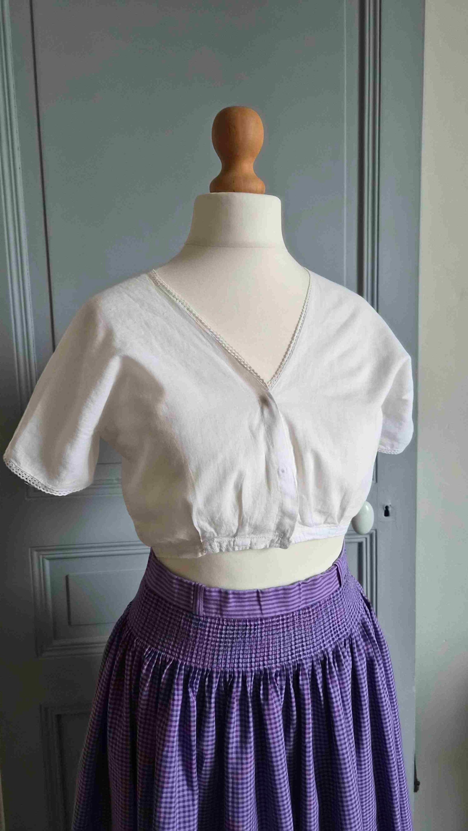 Cotton crop top