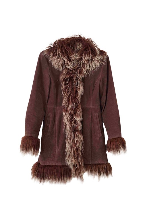 Manteau en fourrure 70's