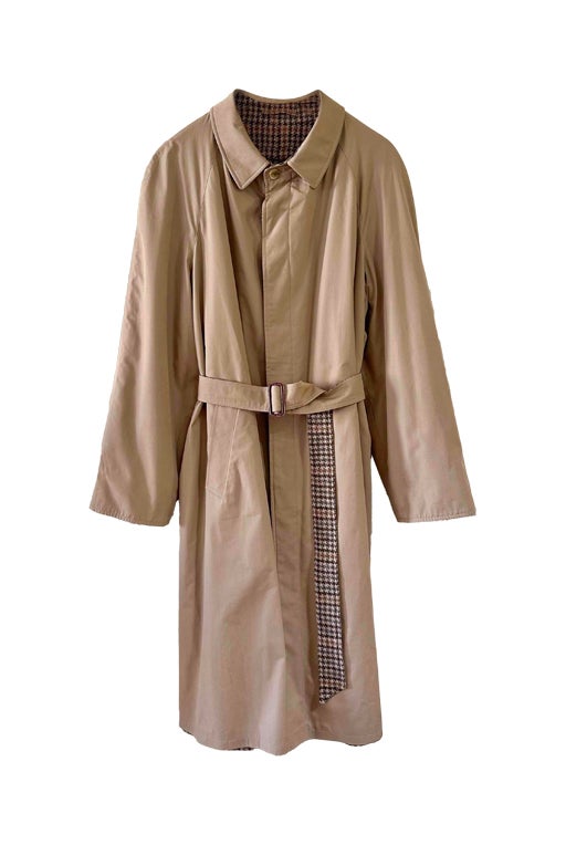 Trench réversible en laine