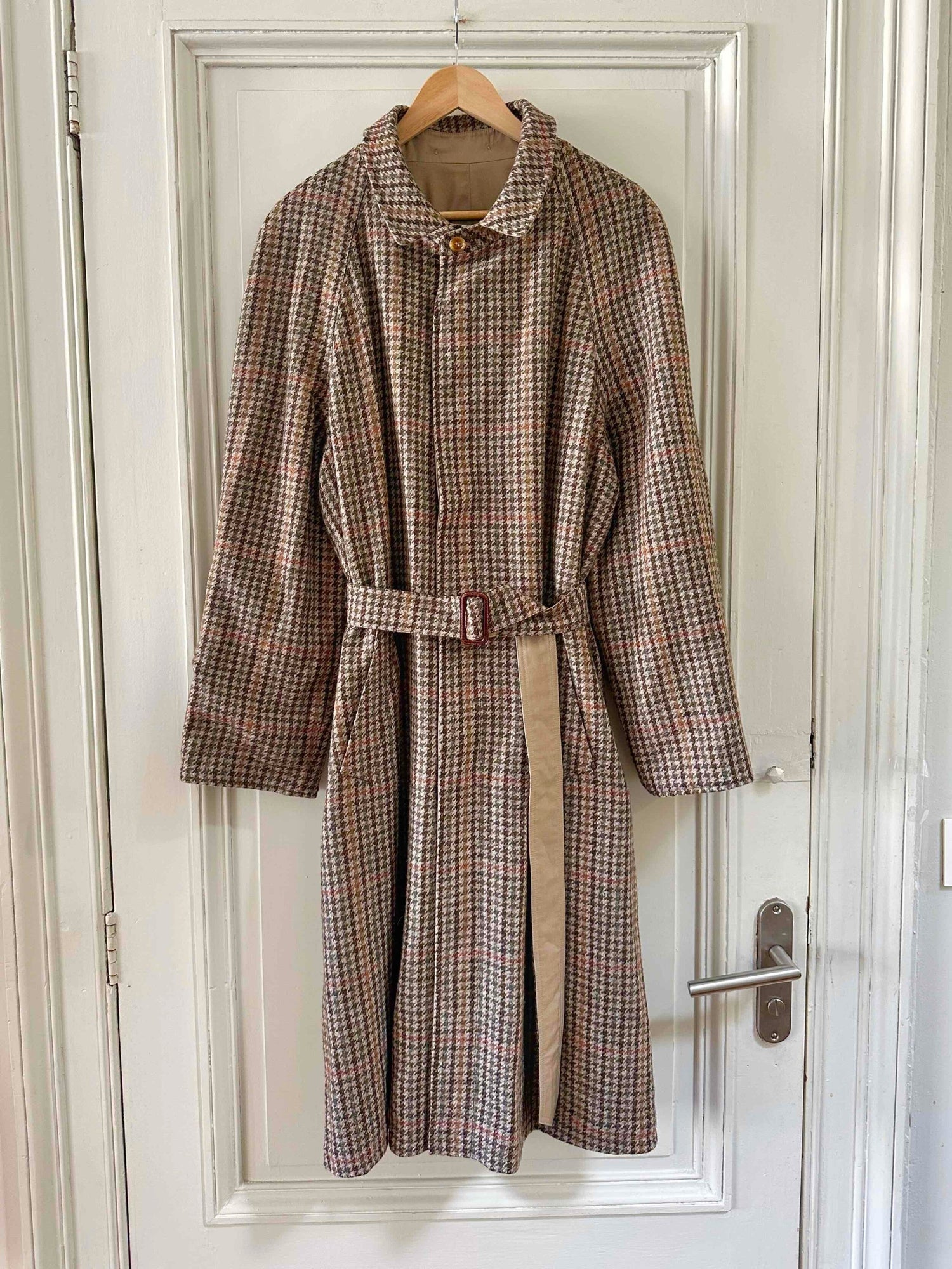 Trench réversible en laine