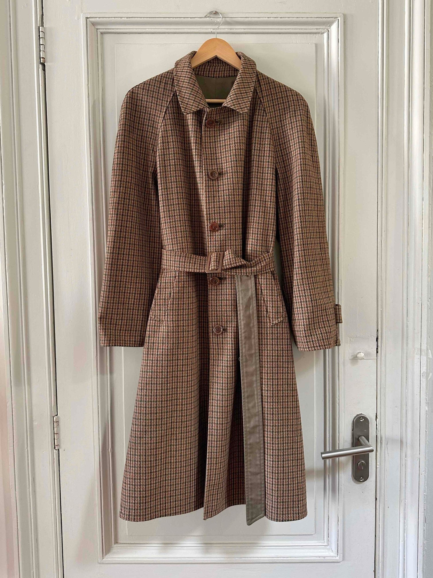 Trench réversible en laine