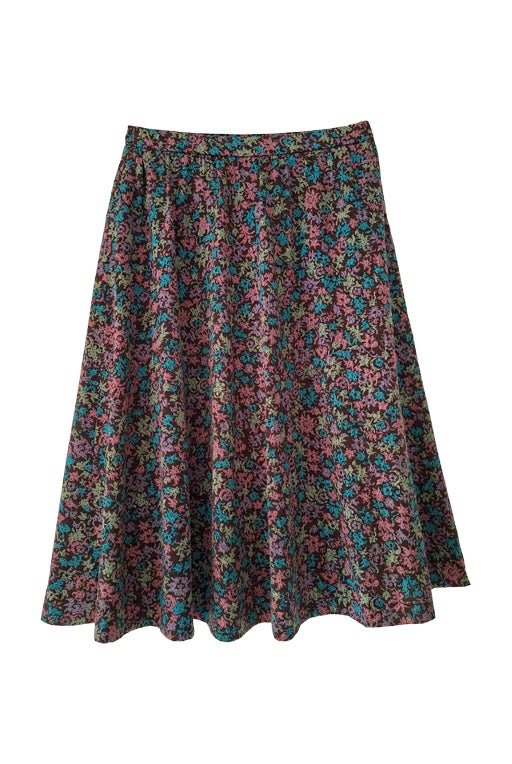 Floral skirt