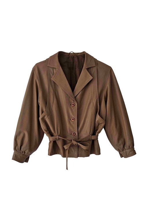 Veste en cuir