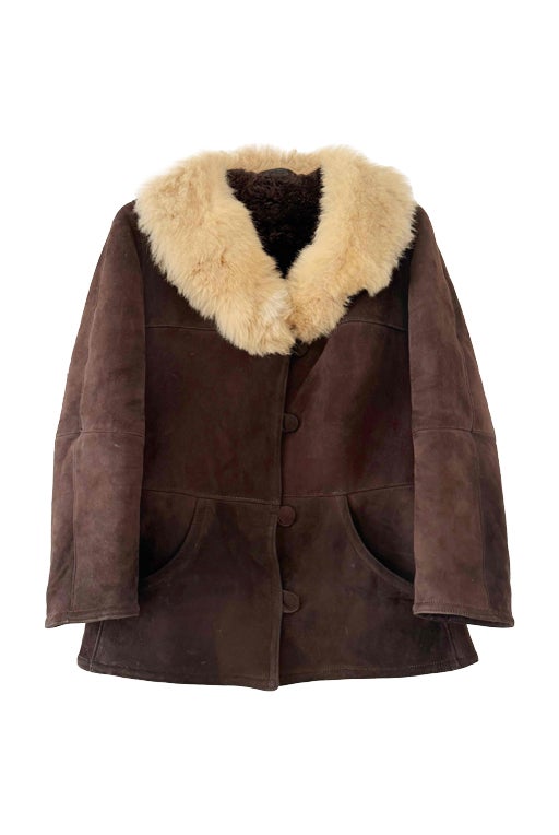 Peau lainée en daim