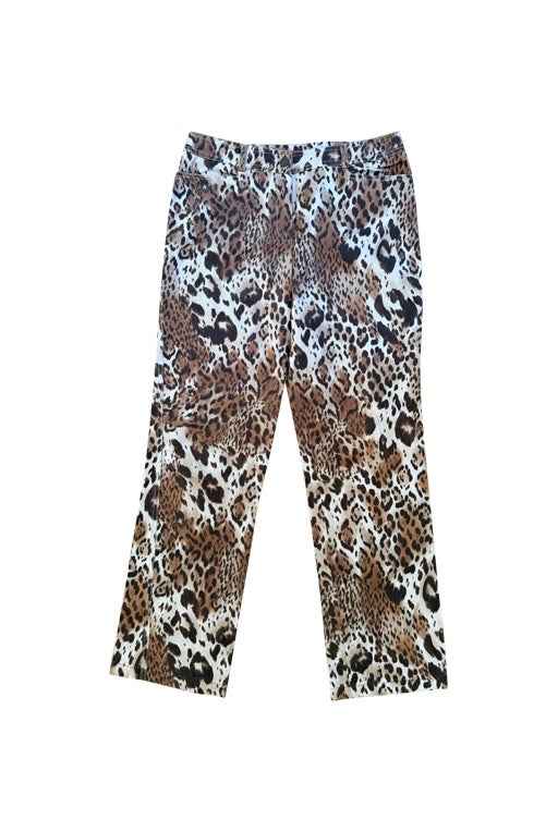 Pantalon léopard
