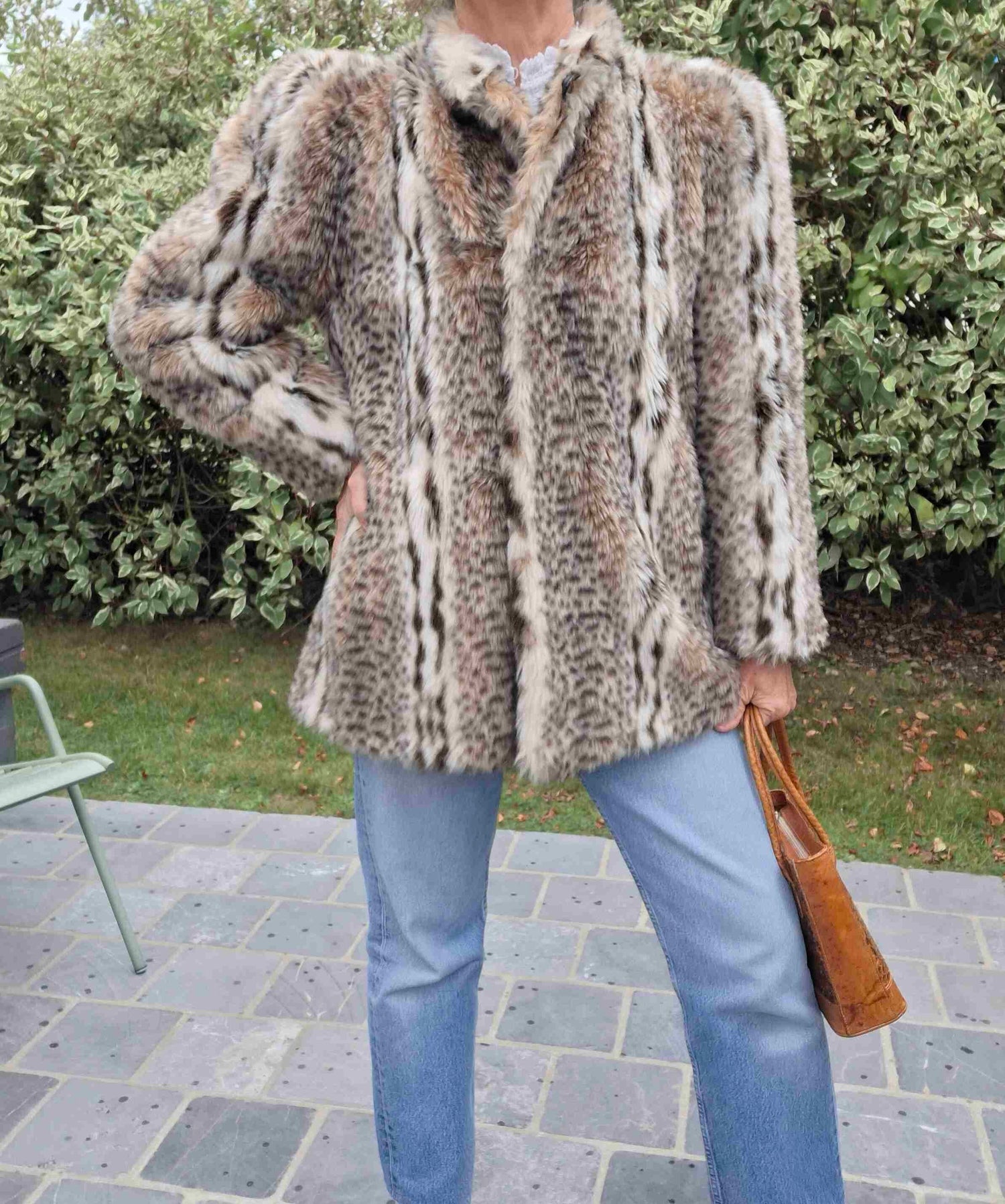 Manteau en fourrure 70's