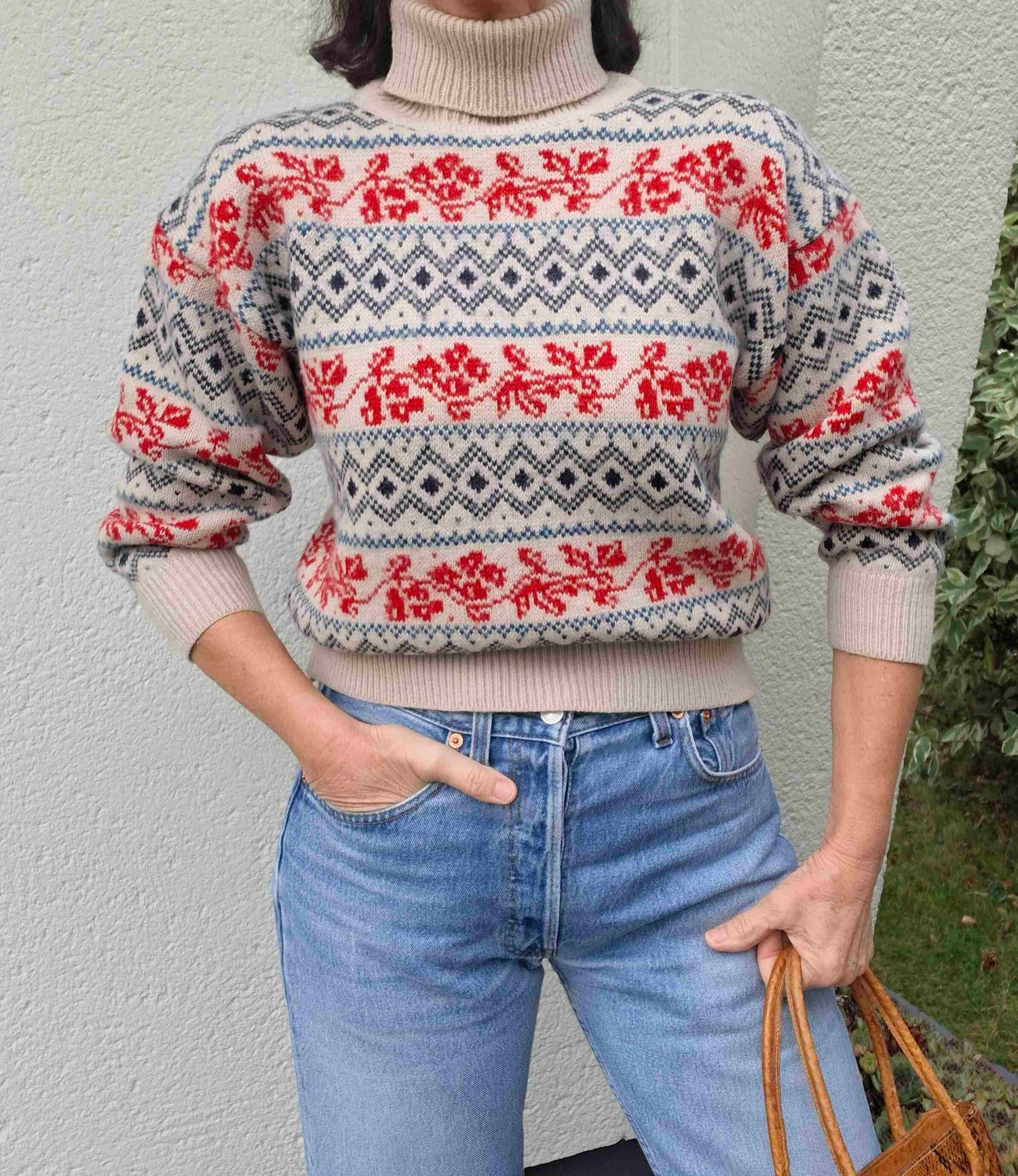 Norwegian turtleneck sweater
