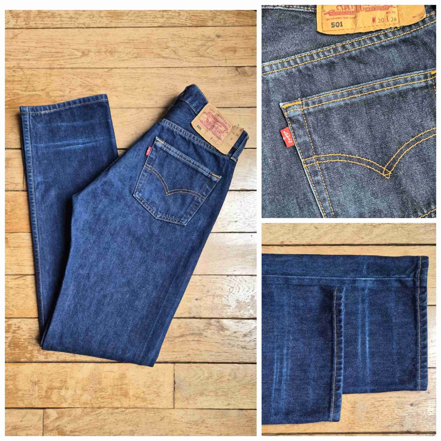 Jean Levi's 501 W30 L34
