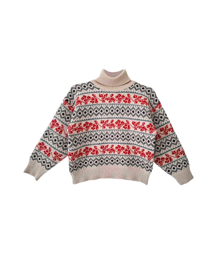 Norwegian turtleneck sweater