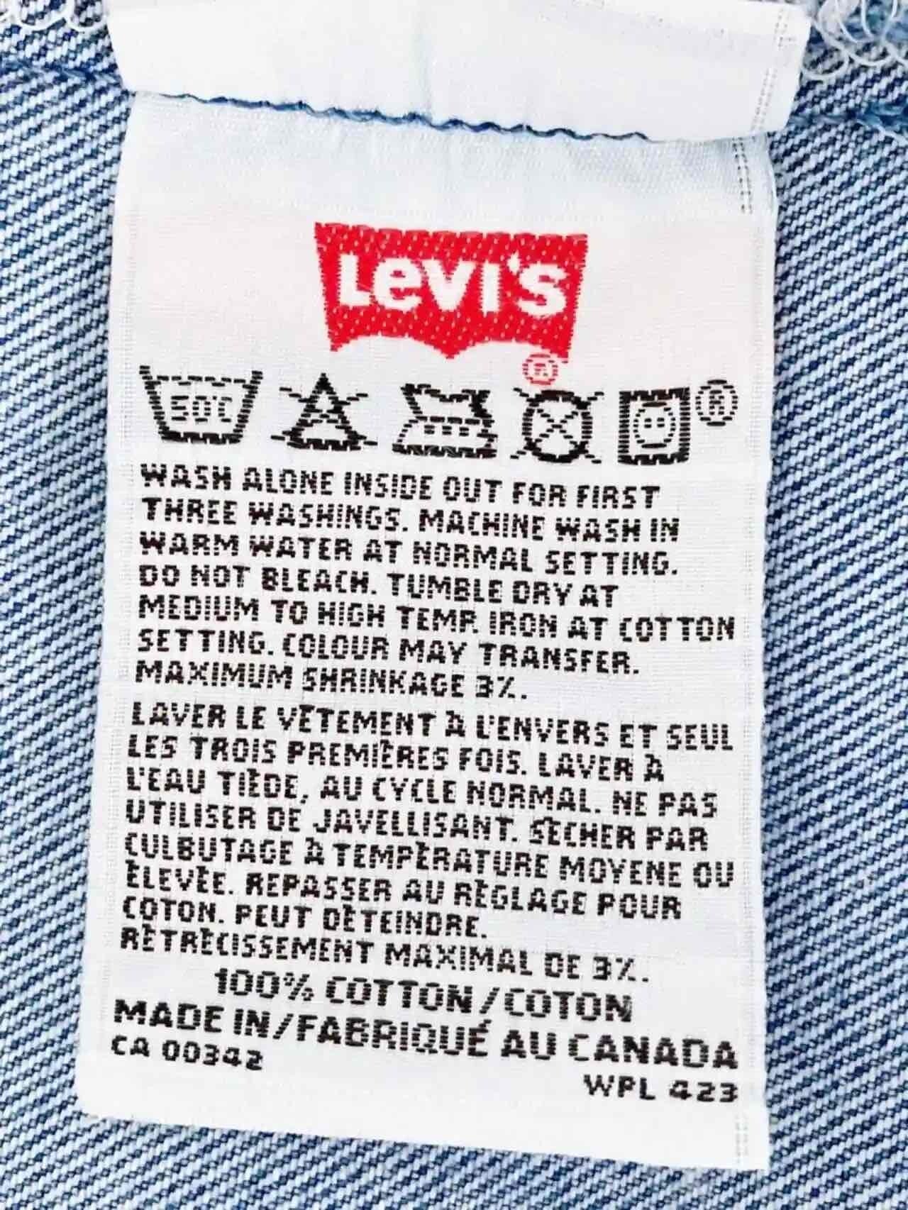 Jean Levi’s 501 W27 L32