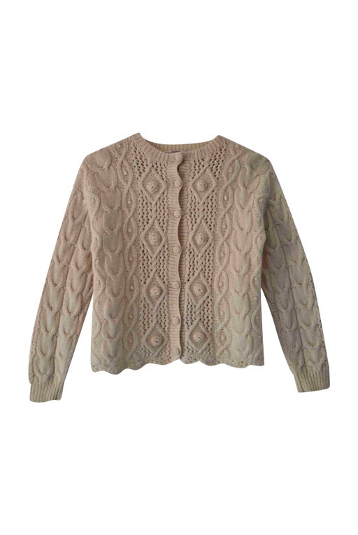Cardigan en laine