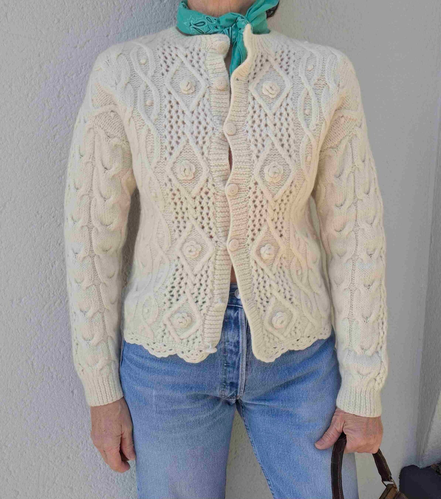 Cardigan en laine