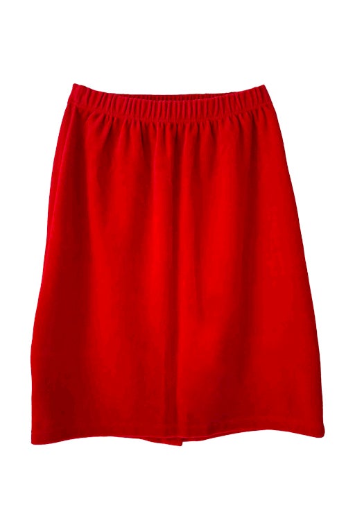 Velvet skirt