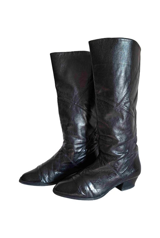 Bottes en cuir