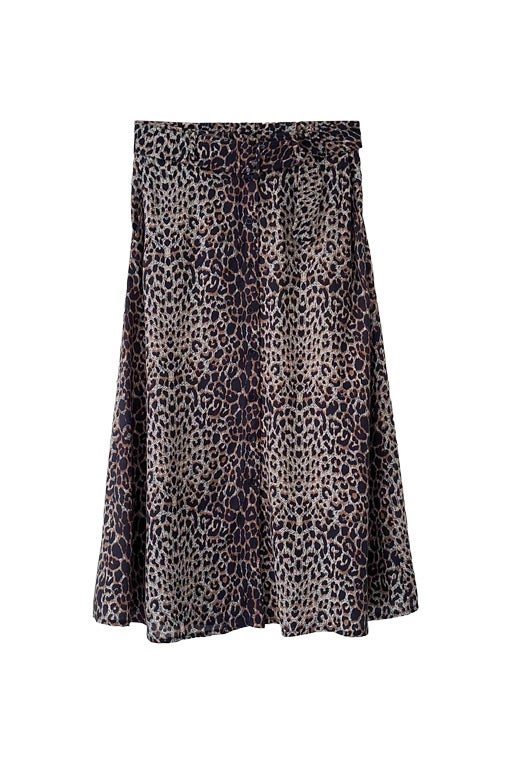 Leopard skirt
