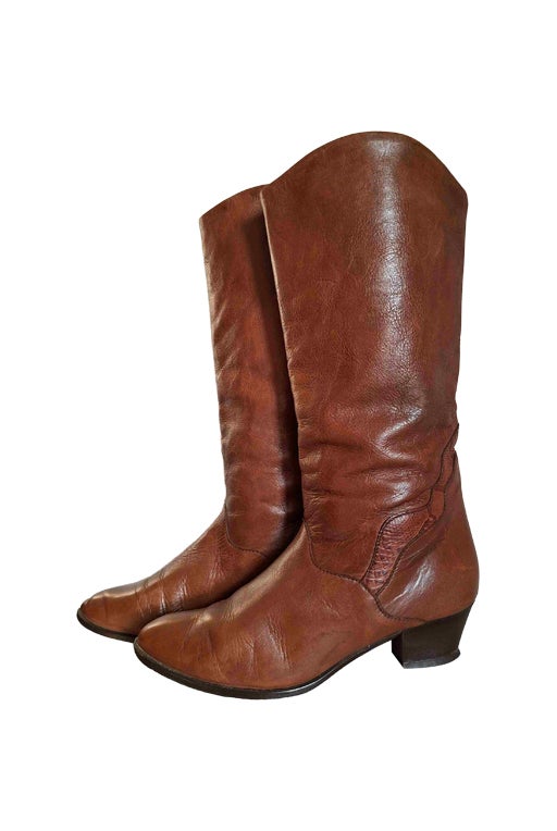 Bottes en cuir
