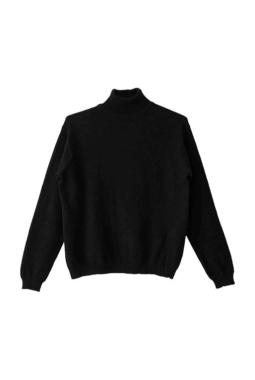 Col roulé en cachemire