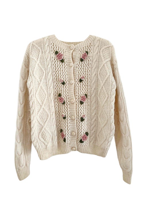 Cardigan en laine