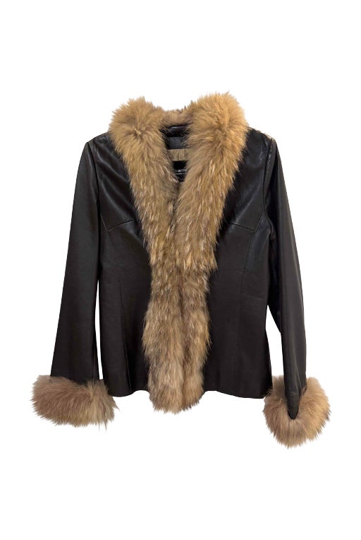 Veste en cuir