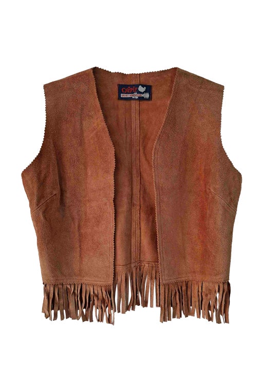 Gilet en daim