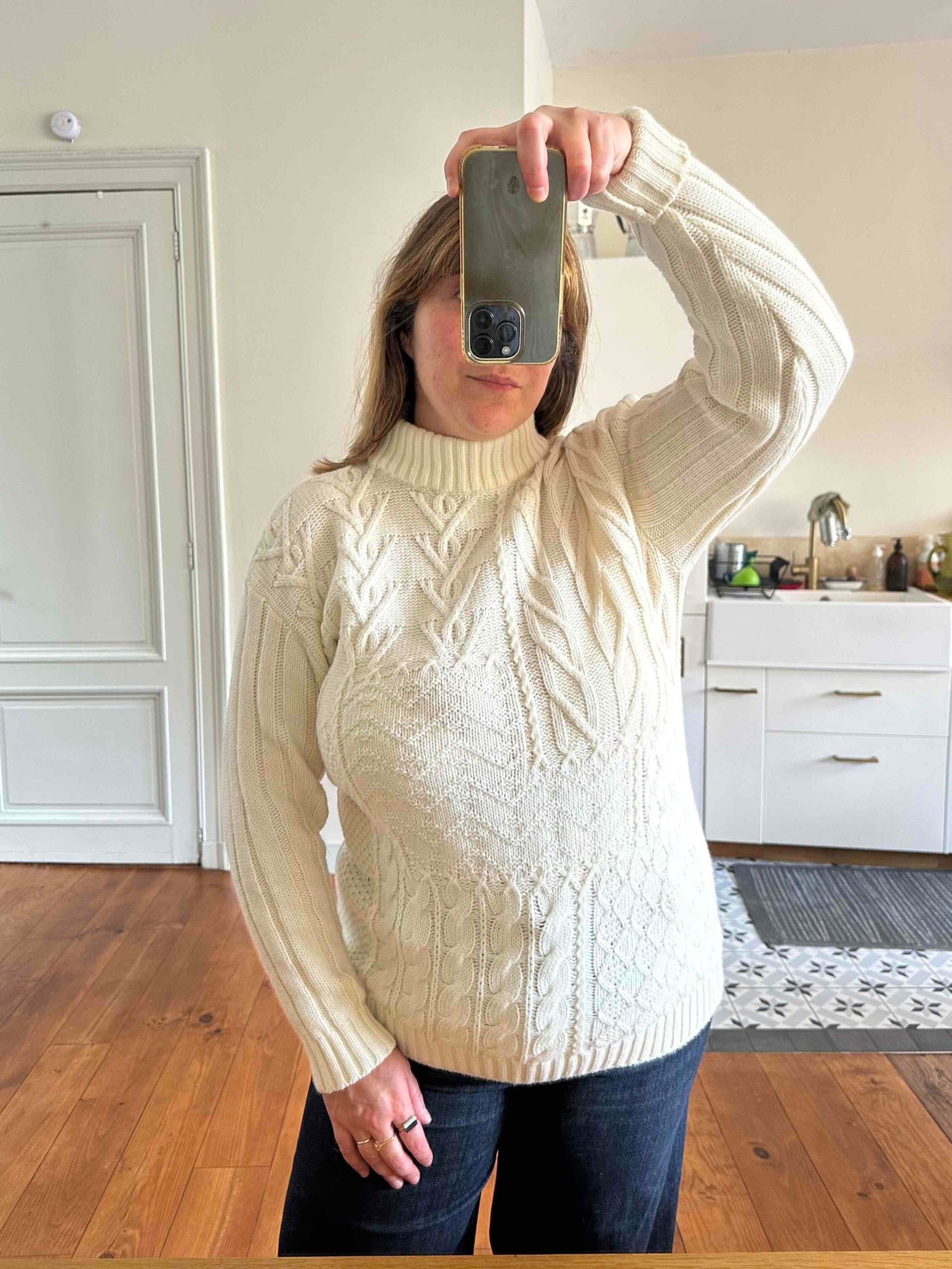 Irish wool sweater