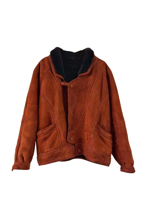 Bombardier peau lainée