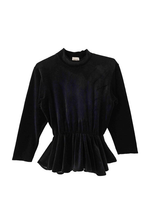 Top en velours