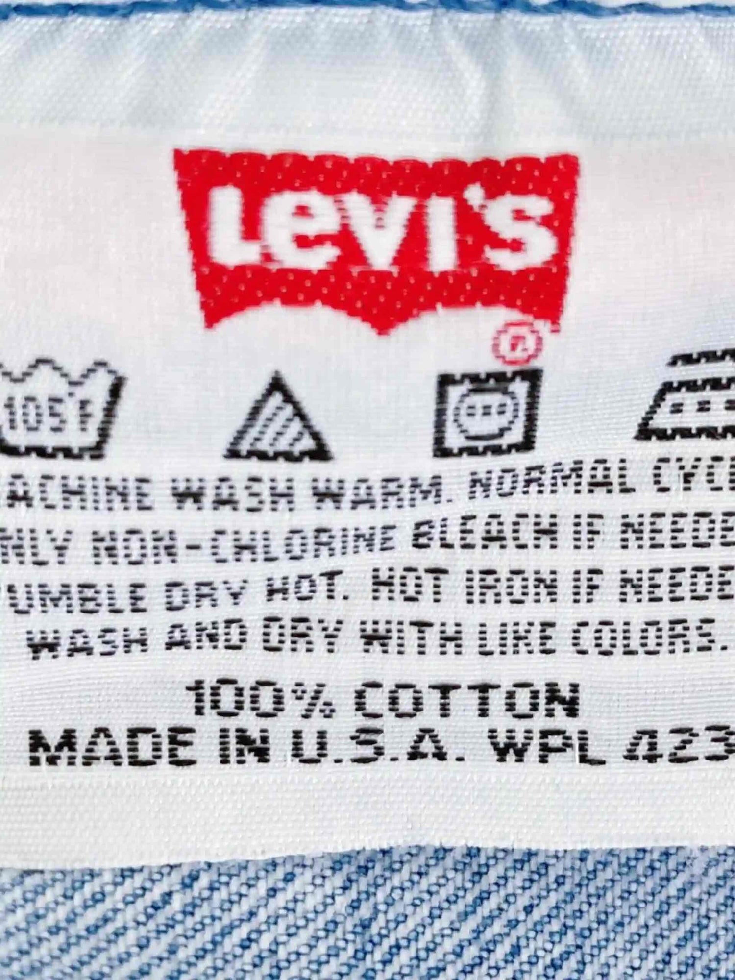 Jean Levi’s 501 W25 L30