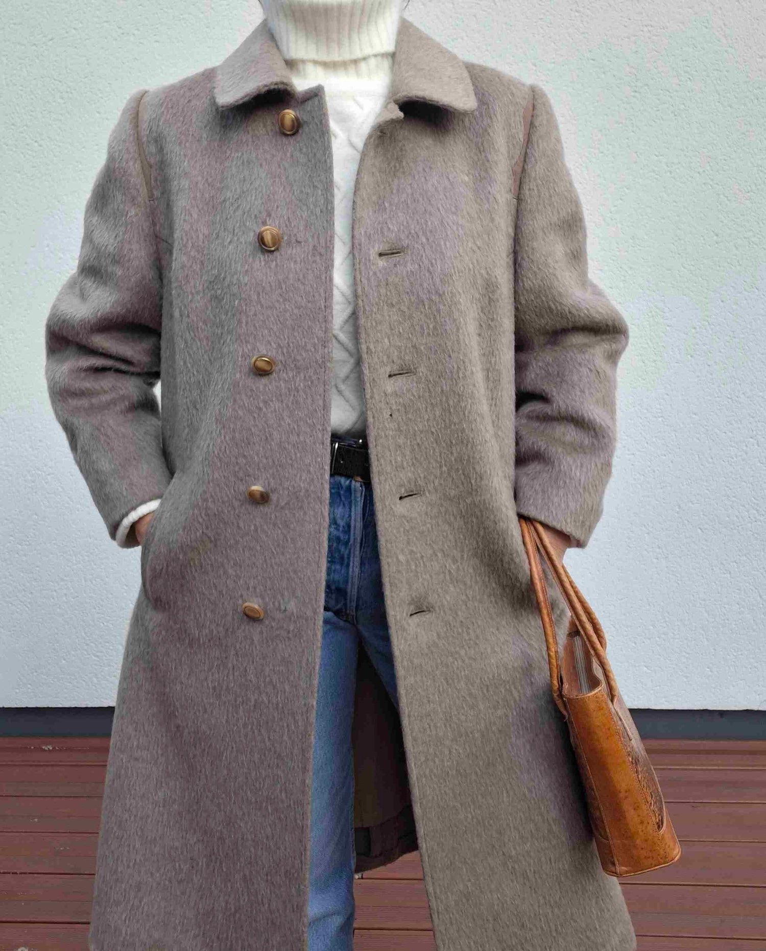 Manteau en laine