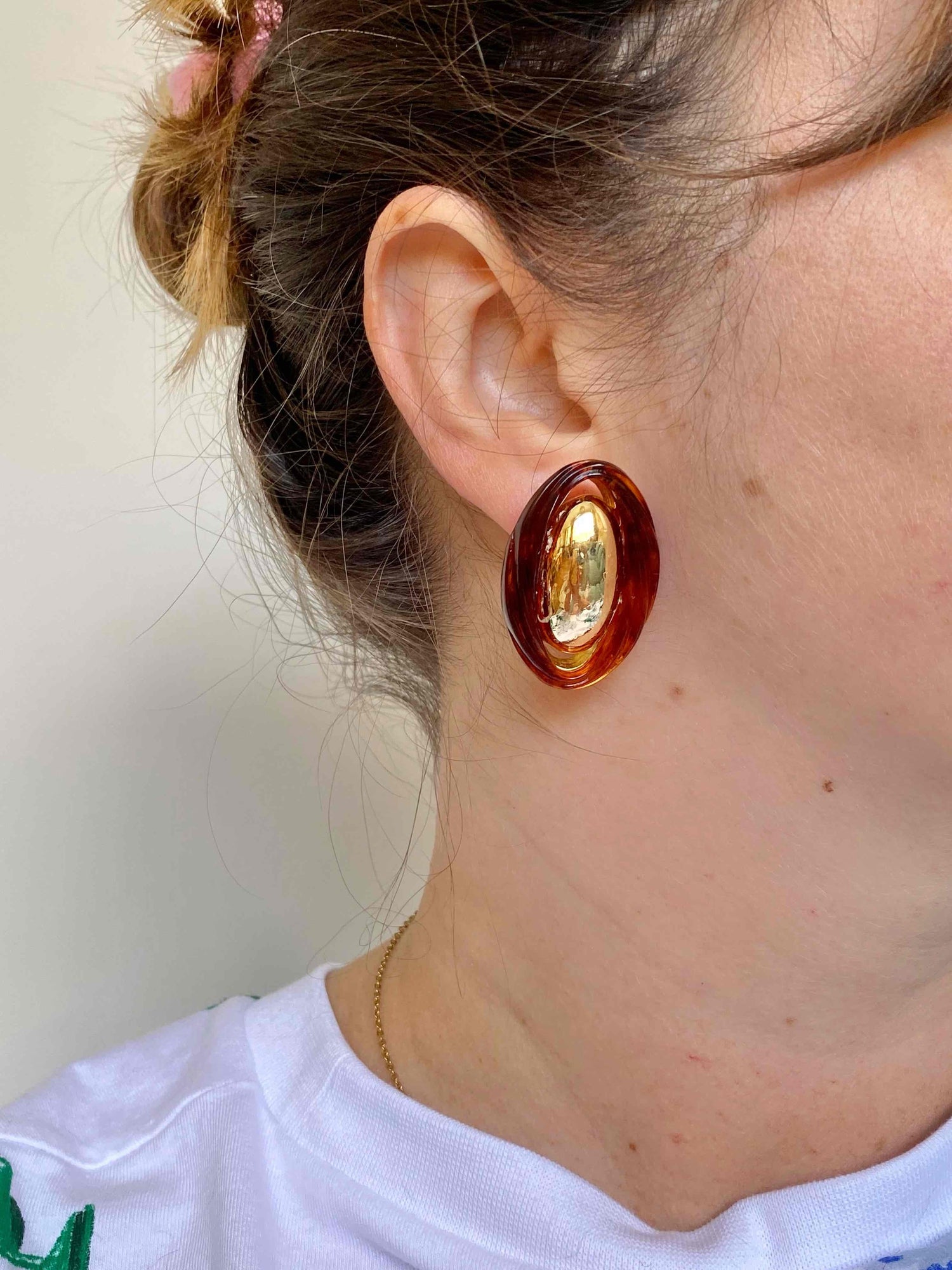 Dior clip-on earrings